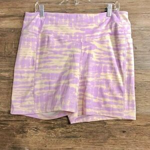 PINK Victoria's Secret Pastel Tie-Dye Bike Shorts
